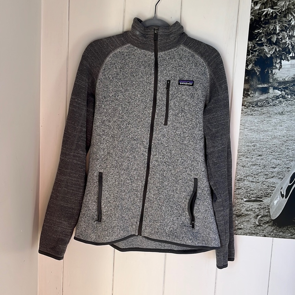 Patagonia Grey Zip Up Jacket
